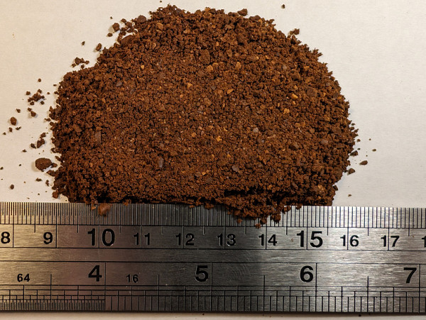 25 grams of coffee, 10 seconds of work