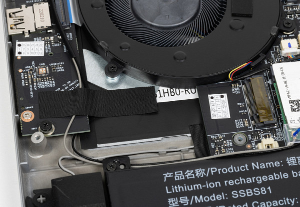 The motherboard has a second M.2 slot, which allows you to add another NVMe drive. Since both slots have the same characteristics, it is possible to create a combined logical storage from two SSDs of the same specifications. This makes it possible to double the total data volume and processing speed using RAID0 (Stripe) or provide double data redundancy for increased data reliability using RAID1 (Mirror).