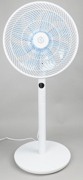 Fan assembly option with one additional leg section (medium height)