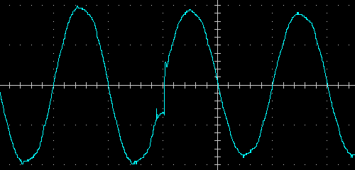 Transition from AVR step-up stage to direct broadcast, 100W load