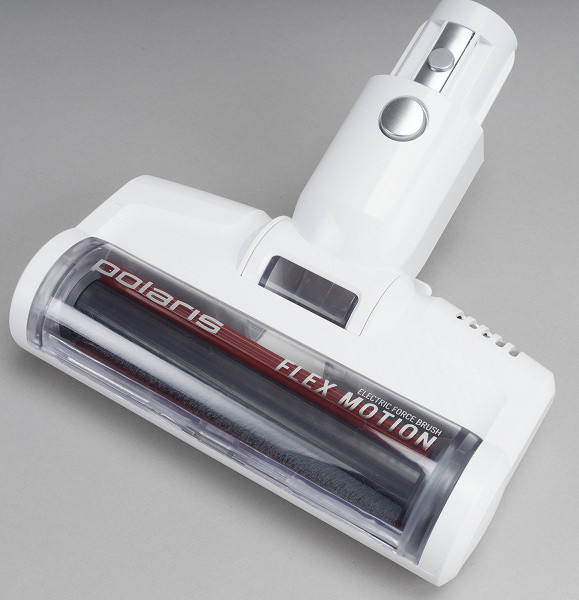 The second motorized nozzle is designed for cleaning furniture and clothes.