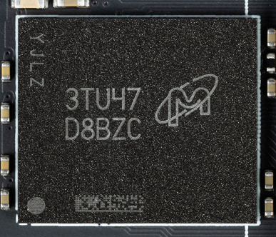 The card is equipped with 16 GB of GDDR6X SDRAM, distributed across eight 16 Gb chips on the front side of the PCB. The memory chips are from Micron (MT61K512M32KPA-21/D8BZC) and have a nominal operating frequency of 2625 MHz (21000 MHz effective).