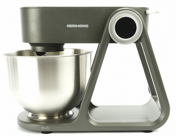 Let's see how the Redmond FM600 planetary mixer copes with its main and primary function or functions: kneading, mixing and whipping.