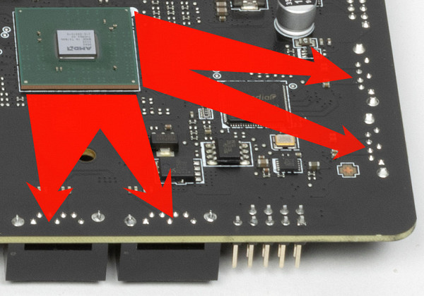 The motherboard has 2 M.2 form factor sockets.