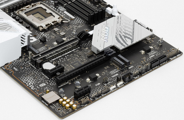 The second M.2_2 and the third M.2_3 receive data from the B760 chipset. At the same time, M.2_2 supports module sizes 2242/2260/2280/22110.RAID can be organized on all M.2.