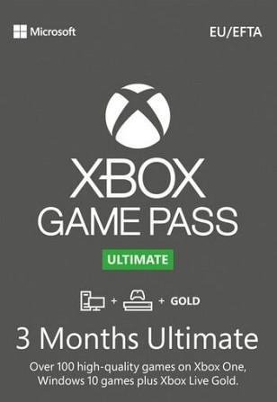 Xbox Game Pass Ultimate – 3 Month Subscription (Xbox One/ Windows 10) Xbox Live Key GLOBAL  - изображение 1