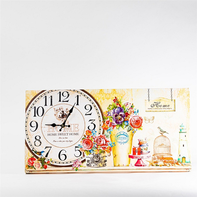 TRQ-1065 Home Sweet Home Decorative Clock Gazimağusa - photo 1