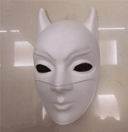TRQ-019 Cardboard Mask  - photo 1