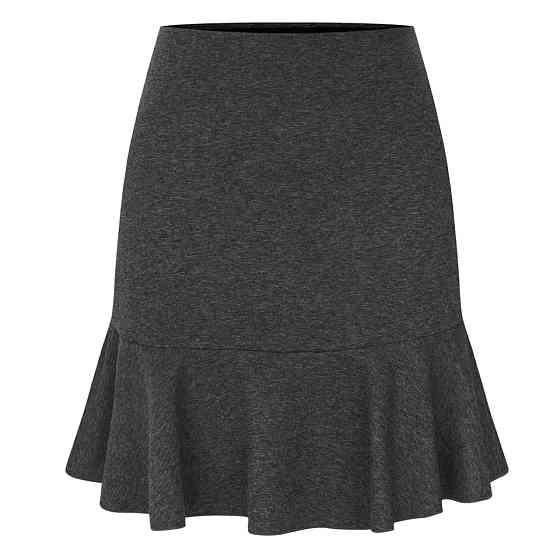 Straight Mini Skirt 