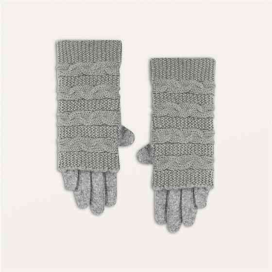 Knitted Wool Gloves 