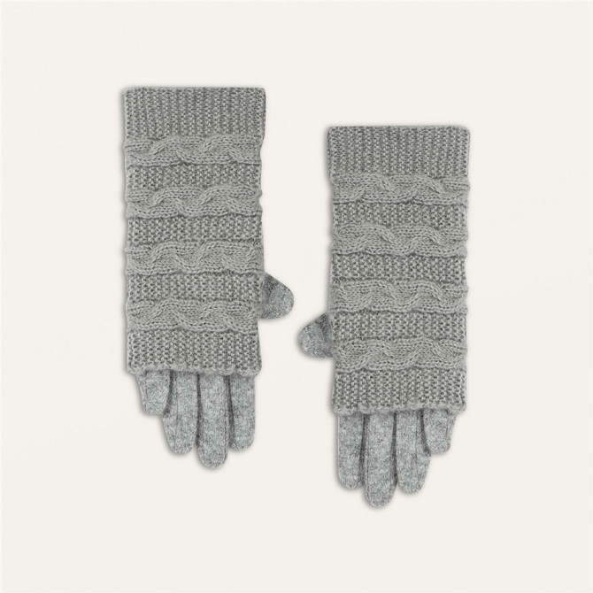 Knitted Wool Gloves  - photo 1