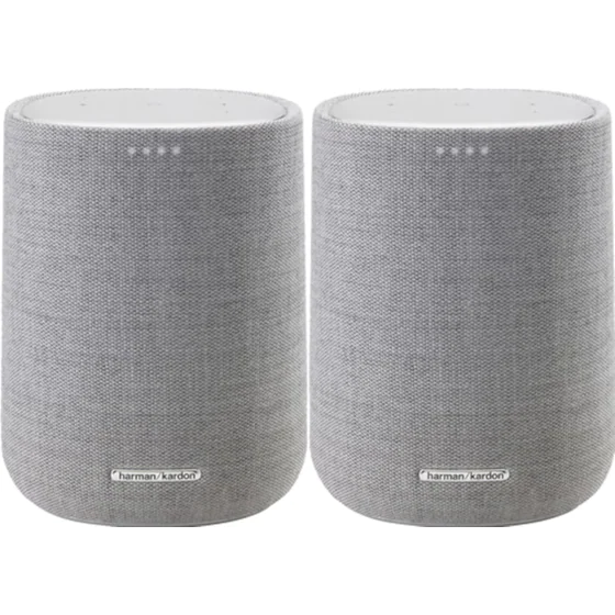 Pair of Harman Kardon Citation One MKIII DUO Portable Speakers - Grey 