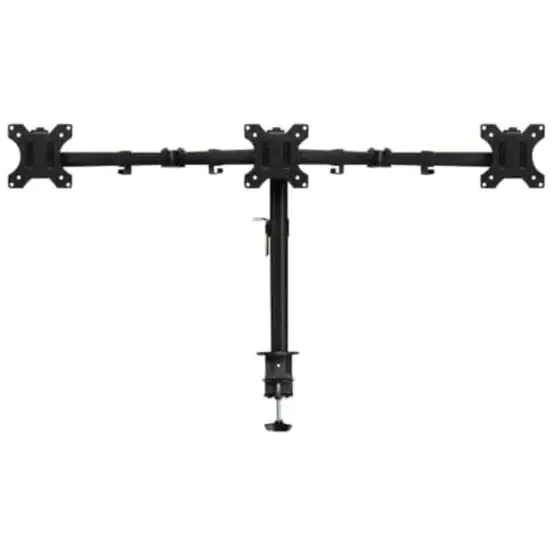 Monitor Stand 13"- 27" Ewent Triple Monitor Support Black 