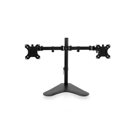 Monitor Stand 13" - 32" - Ewent - Dual Monitor Desk Stand - EW1536 - Black 