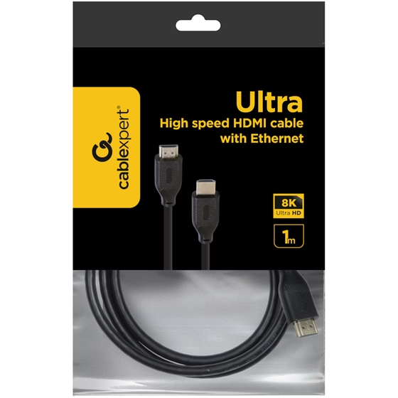 Cablexpert HDMI 2.1 Ultra High speed Select male cable - 1m  - изображение 4