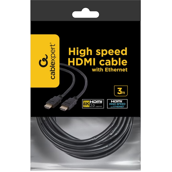 Cablexpert HDMI 2.0 High Speed ​​male cable - 3m  - изображение 4
