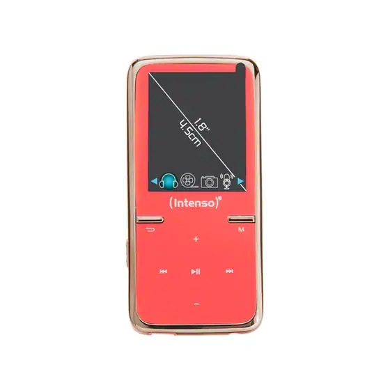 MP3 Player - Intenso 3717463 Video Scooter 1.8'' 8GB - Pink 