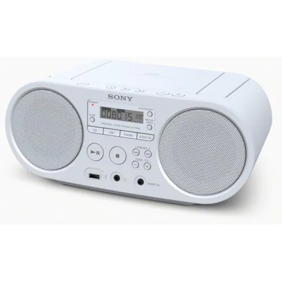 Portable CD Radio Sony ZS PS50 White  - photo 2