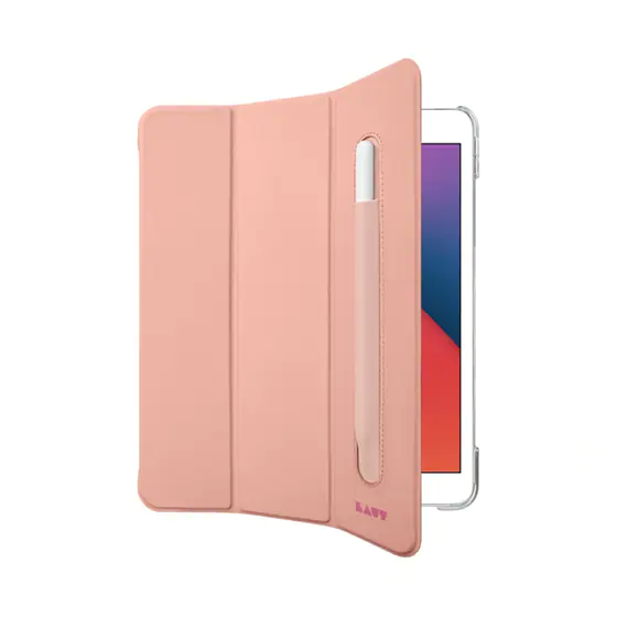 Huex Stand Case for iPad 10.2 - Pink Rose Gazimağusa