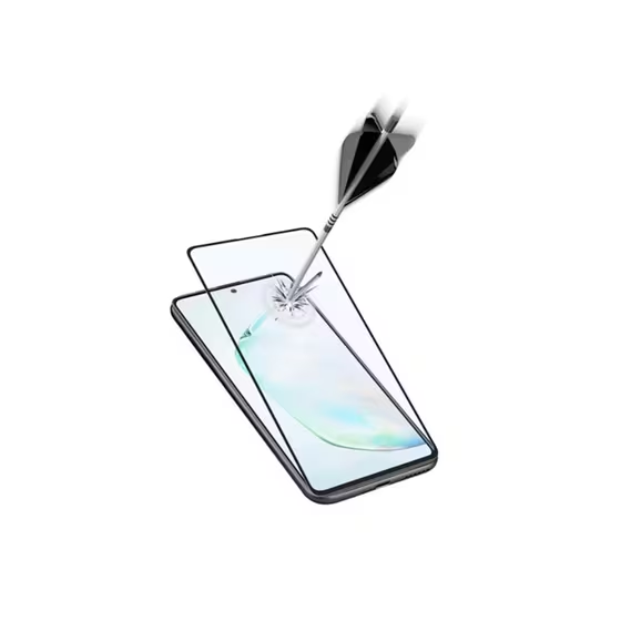 Cellular Line Galaxy Note 10 Lite Screen Protector - Clear/Black 