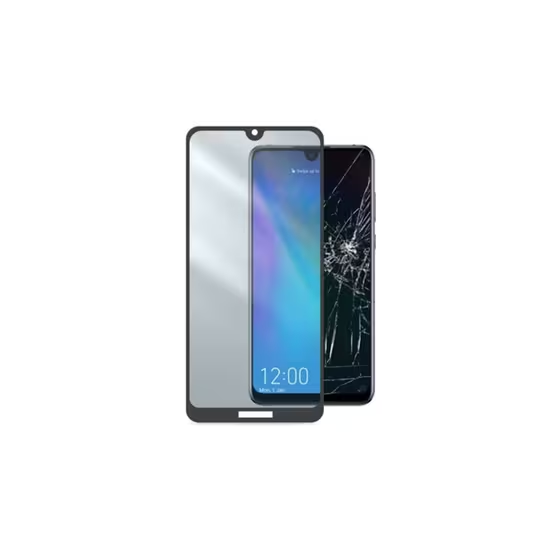 Screen Film Cellular Line Huawei Y7 2019- Transparent/Black 