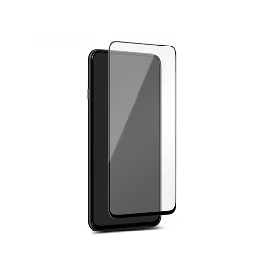 Puro Galaxy A80 Tempered Glass Screen Protector - Black Gazimağusa