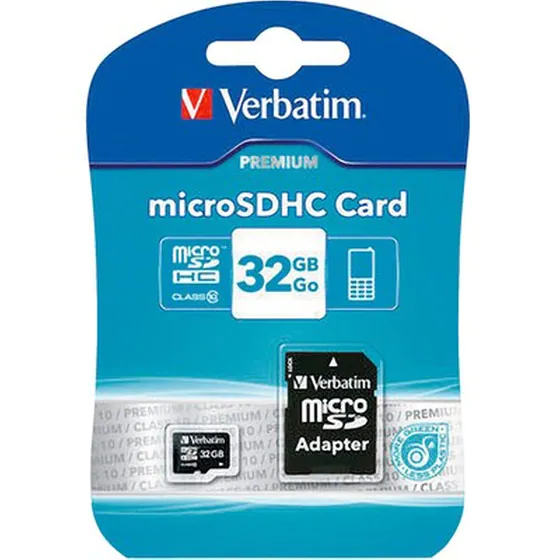 MEMORY MIC_SDXC VERBATIM 32GB 