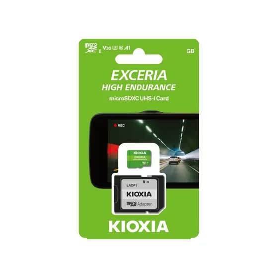 MicroSD memory card 256GB - Kioxia Exceria High Endurance 