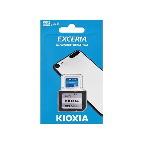 MicroSD memory card 128GB - Kioxia Exceria 