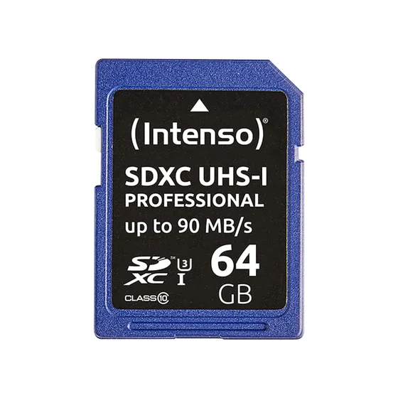 Memory Card Intenso 64GB UHS-I Professional 