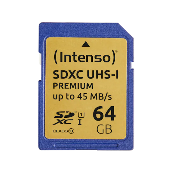 MEMORY SD INTENSO 64GB UHS-I PREMIUM 