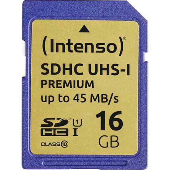 MEMORY SD INTENSO 16GB UHS-I PREMIUM 