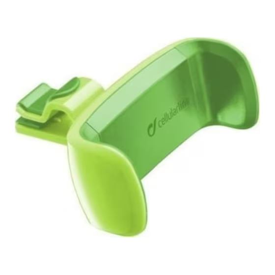 Car Mount Cellular Line Air Vent Green Gazimağusa - photo 1