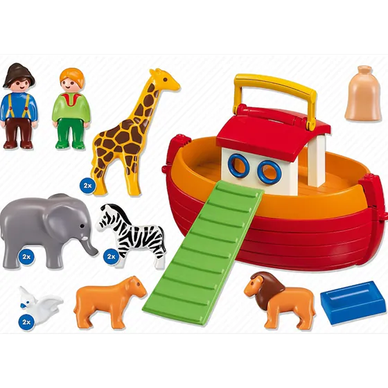 PLAYMOBIL 1 2 3 Noah s Ark 6765