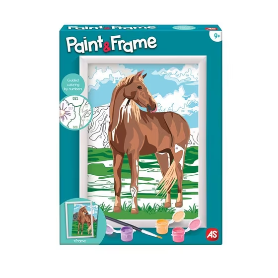 AS Company Paint & Frame Paint By Numbers Wild Horse Gazimağusa
