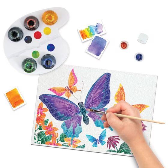 AS Company Painting Workshop Watercolor Paints Butterfly Painting Set Gazimağusa - photo 3