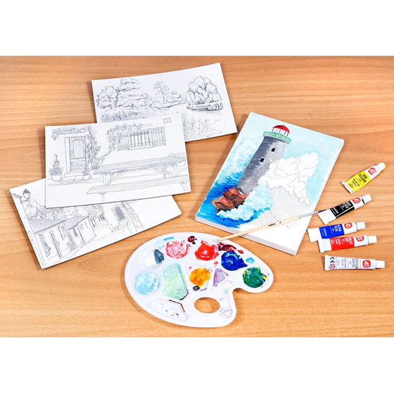 Learn And Create Acrylic Landscape Painting Workshop Gazimağusa - изображение 4
