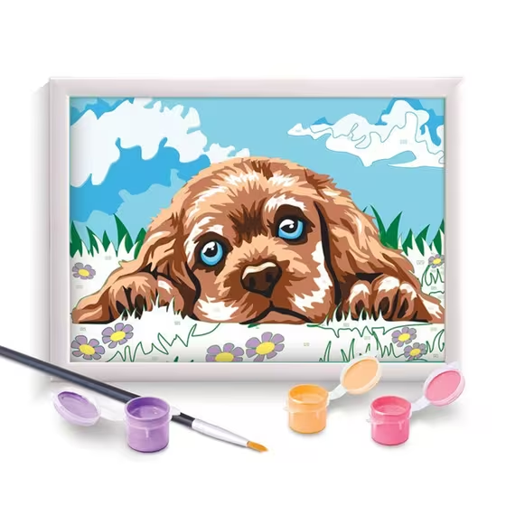 AS Company Paint & Frame Paint By Numbers Loving Puppy Gazimağusa - изображение 4