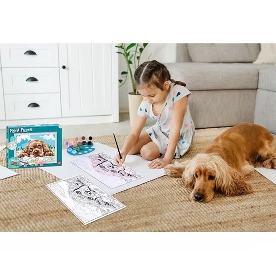 AS Company Paint & Frame Paint By Numbers Loving Puppy Gazimağusa - изображение 6