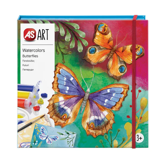 AS Company Art Watercolor Butterflies Gazimağusa
