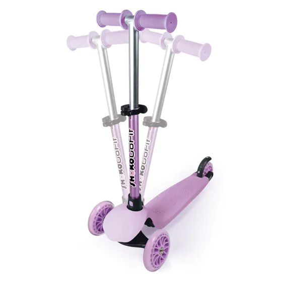 Shoko Go Fit Scooter With 3 Wheels In Purple Color For 3+ Years  - photo 4