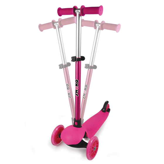 Shoko Twist & Roll Go Fit Tricycle Scooter for 3+ Years Pink  - photo 4