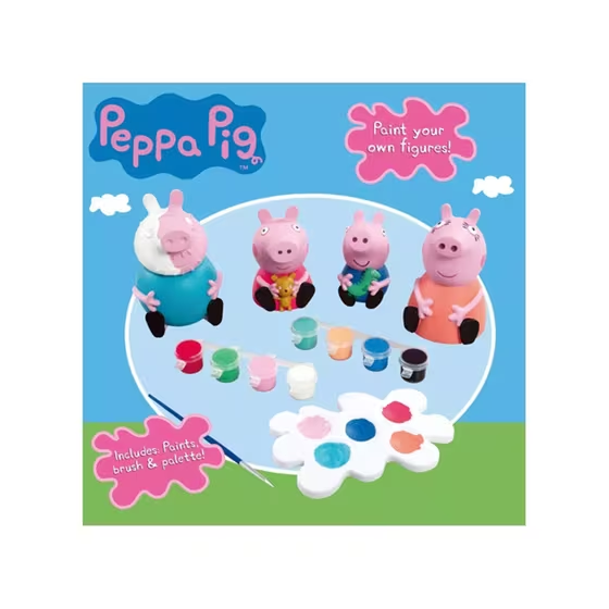 Figures Peppa Pig Painting Set 4 Figures (Giochi Preziosi) Gazimağusa - изображение 3