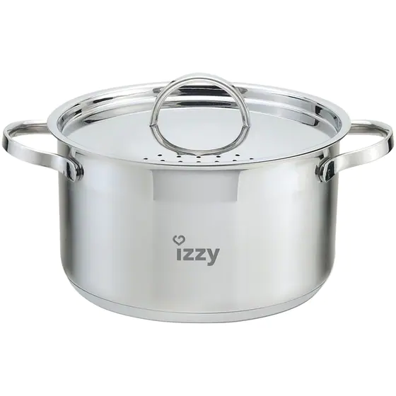 IZZY COSMOPOLITAN Deep Pot made of Stainless Steel 20 cm  - photo 1