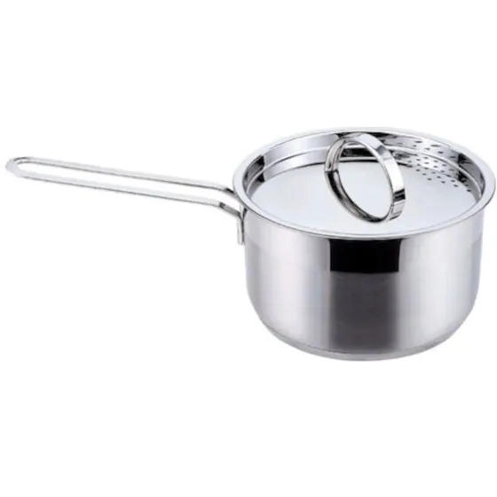 Shallow Milk Pot IZZY COSMOPOLITAN 166227 Stainless Steel 18 cm 2 L Inox  - изображение 1