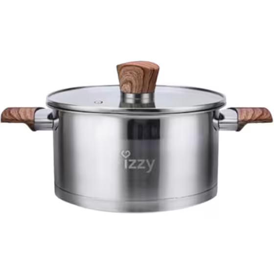 Deep Pot IZZY INFINITY 223440 from Stainless Steel 26 cm 5 L Inox  - photo 1