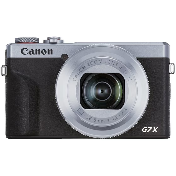 Canon PowerShot G7X Mark III Compact Camera - Silver Gazimağusa - изображение 1