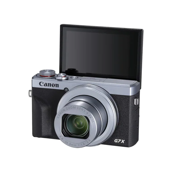 Canon PowerShot G7X Mark III Compact Camera - Silver Gazimağusa - изображение 4