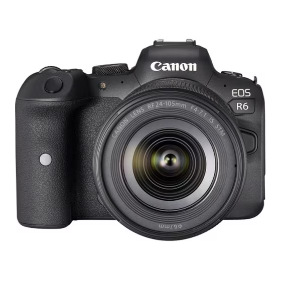 Mirrorless Canon EOS R6 - Black & 24-105 Lens 
