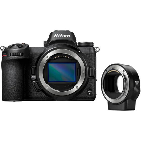 Mirrorless Nikon Z6 & FTZ Adapter Black 